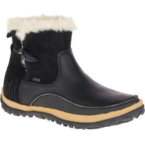 Merrell Women's 8.5 Tremblant Pull on Polar WTPF Snow Boot Black Leather